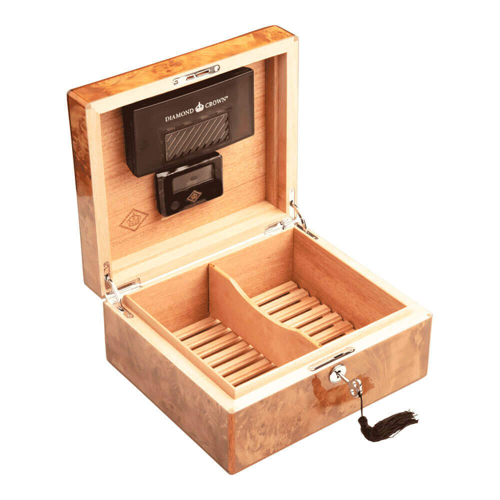 Cigar Humidors Wesley 40ct Diamond Crown JRCigars
